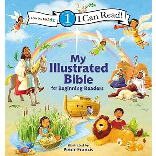 I Can Read My Illustrated Bible: for Beginning Readers, Level 1 Hardcover – Illustrated, July 14, 2020