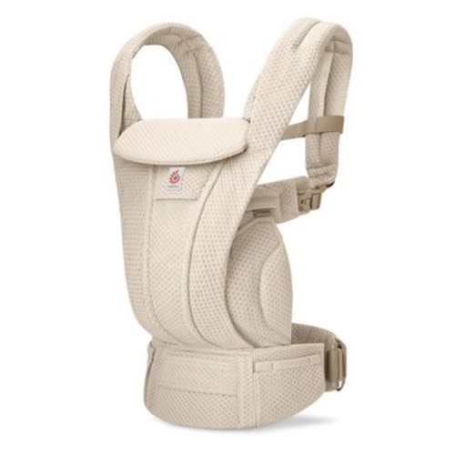 Ergobaby Omni Deluxe Mesh All-in-One Baby Carrier 0-48 Months Natural Beige Mesh