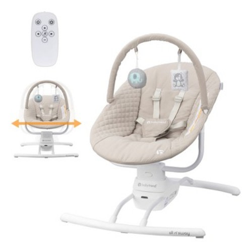 Baby Trend Sit N Sway Portable Baby Swing - Dash Tan