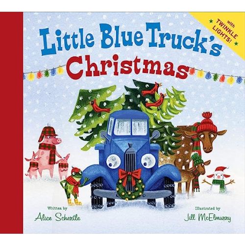 Little Blue Truck's Christmas: A Christmas Holiday Book for Kids