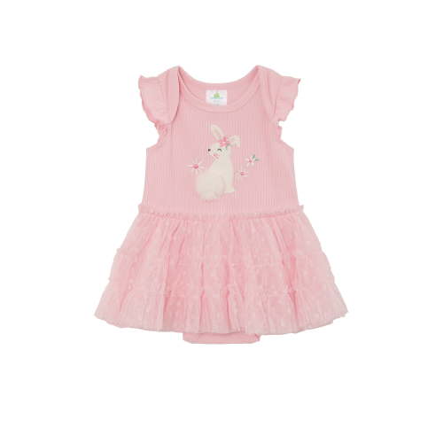 Way to Celebrate Baby Girls Easter Tulle Tutu Dress, Sizes 0-3M-6-9M