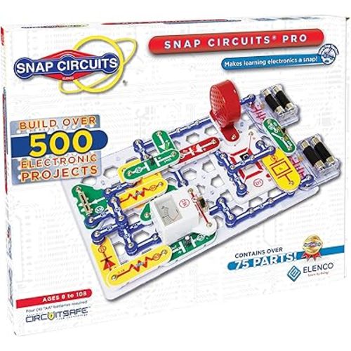 Snap Circuits Elenco Snap Circuits Pro 500 in 1 Electronics Exploration Kit