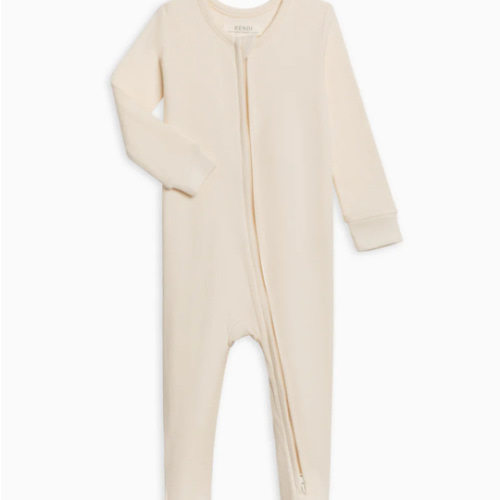 Kit Ribbed Zipper Sleeper