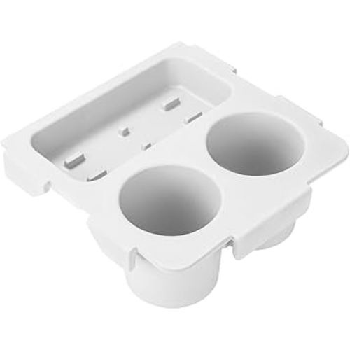 Topper Cup Holder Tray Accessory for Bogg bag X-Large - Fit for Stanley cup - EVA Material Is Water-Resistant and Windproof - Women Phone Holder for Bogg Bag - Divider And Organizer - Patented (White)