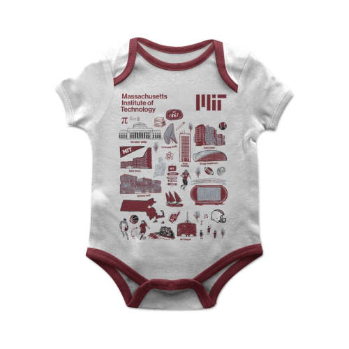 MIT Infant All Over Design Onesie – The COOP