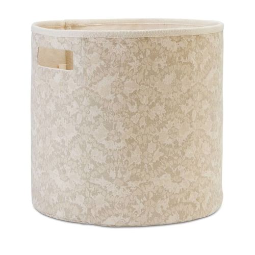 Crane Baby Willow 100% Cotton Storage Bin - Perfect for Nursery Organization, Handcrafted Design