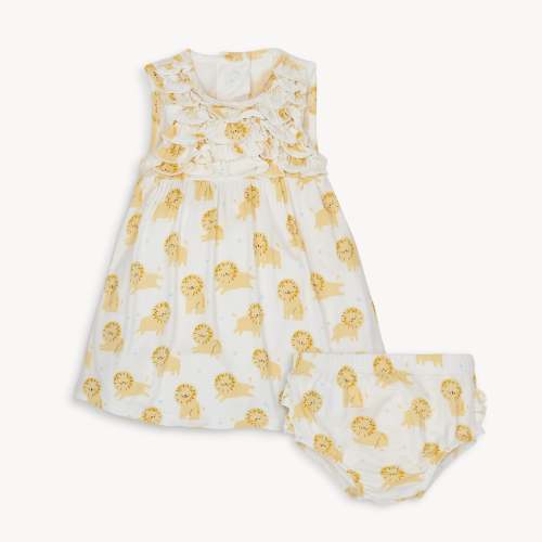 pride & joy modal magnetic little baby ruffle sleeve dress + diaper co – Magnetic Me