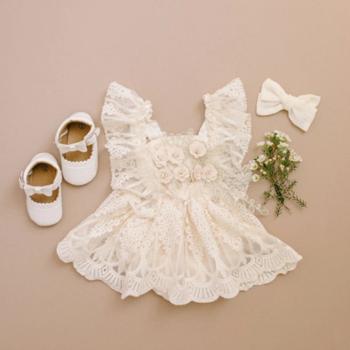 Wren Romper in White | Reverie Threads
