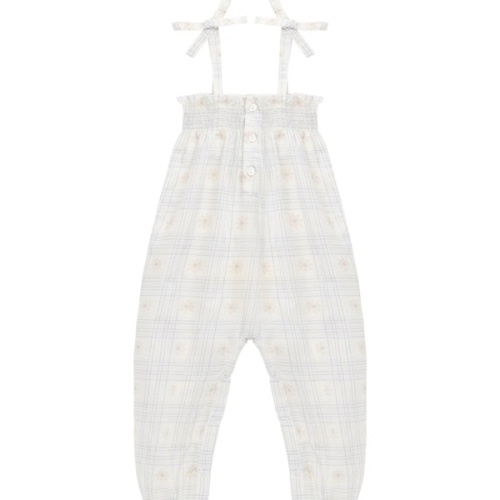 Organic Cotton Mirabel Jumpsuit - Marguerite Egret – Jamie Kay USA
