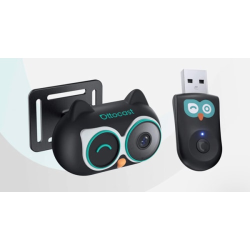 Ottocast Cabin Care Wireless CarPlay Adapter with Rear Seat Monitor