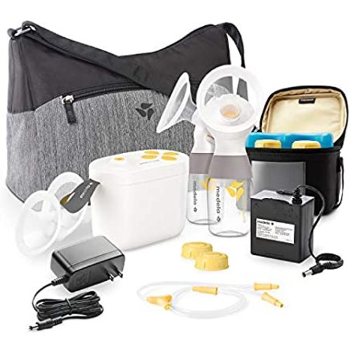 New Medela Pump in Style with MaxFlow, Electric Breast Pump Closed System, Portable Breastpump, 2020 Version - *NEW with MaxFlow