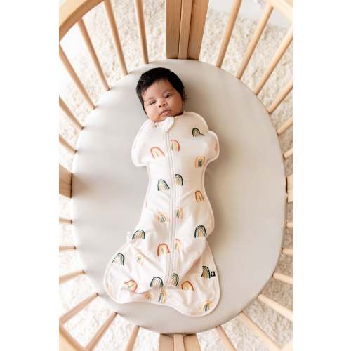 Swaddle Bag in Retro Rainbow 0.5