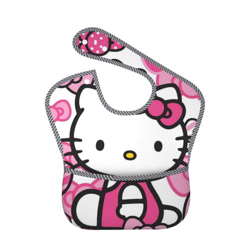 Hello Kitty Baby Feeding Bib Waterproof Food Bibs Toddler/Baby Bibs For Eating