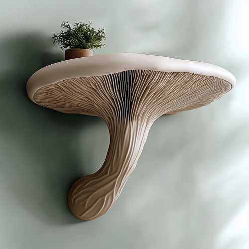 3D Printed Mushroom Shelf