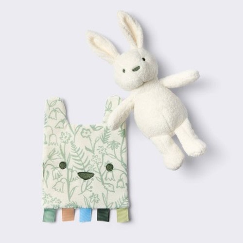 Mini Plush + Crinkle Paper - Bunny - Cloud Island™