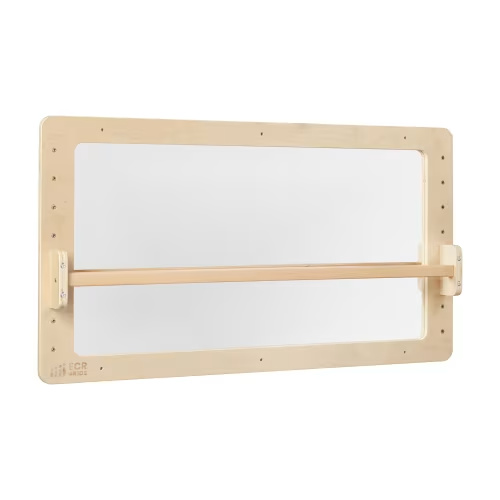 Ecr4kids Wall - Mounted Coordination Mirror, Natural - Walmart