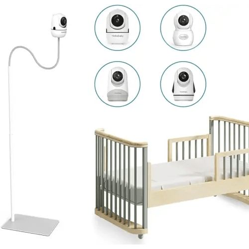HelloBaby Monitor Stand, Floor Stand for HB6550/HB6560/HB65/HB6081/HB66/HB40/HB6339 and All Hello Baby Monitors, Sturdy & Adjustable Camera Mount, No Wall Damage Holder