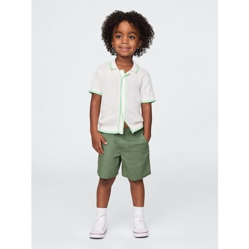Baby & Toddler Linen-Cotton Shorts