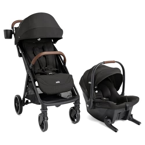 Joie Baby, Nutmeg Stroller & Mint Latch Car Seat, Travel System (Shale)