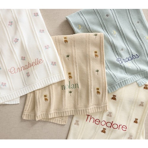 Dreamy Luxe Knit Baby Blanket