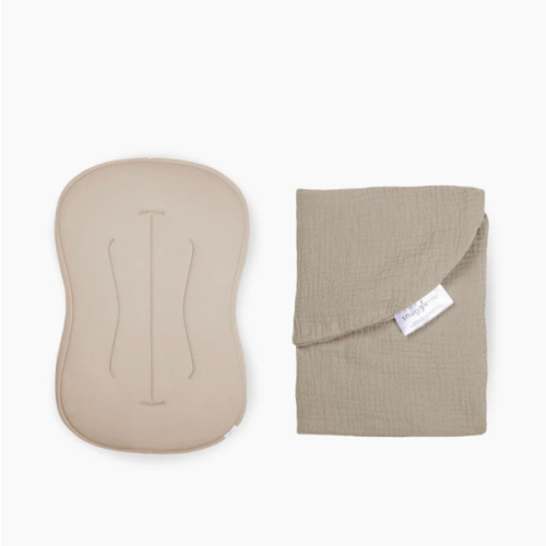 Lounger Curve + Muslin Cover Set | Birch