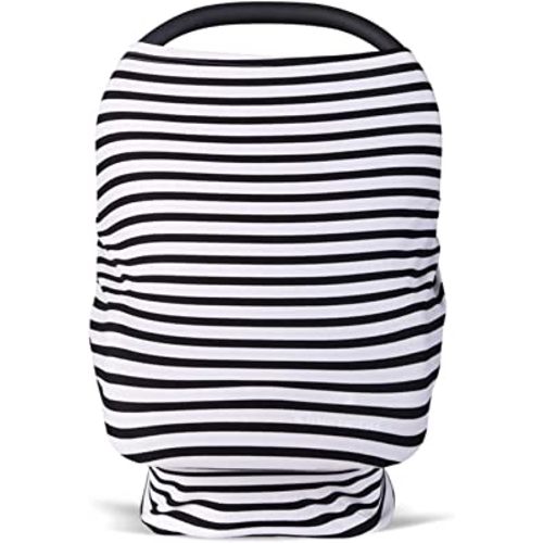Baby Car Seat Covers for Newborns, Extra Soft and Stretchy Nursing Covers for Moms