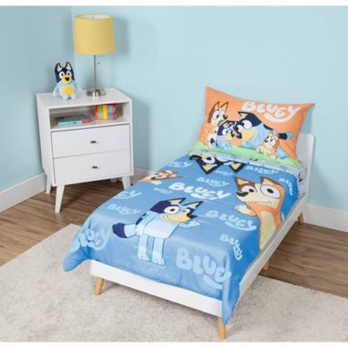 Bluey Kids' 4pc Toddler Bed Set