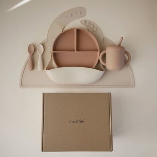 Mushie Stage 2 Feeding Kit (Natural / Shifting Sand)