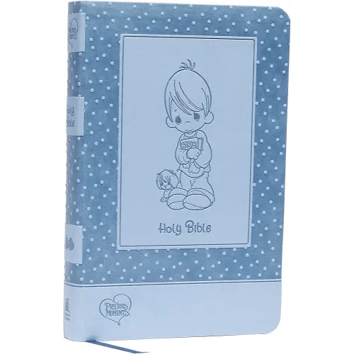 ICB, Precious Moments Bible, Leathersoft, Blue: International Children's Bible