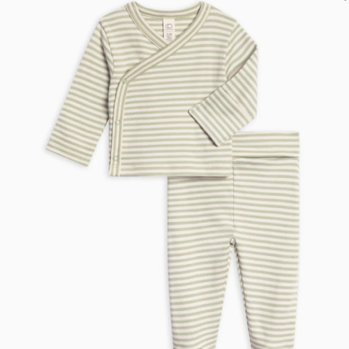 Riley 2 Piece Kimono Wrap Top and Pant Set