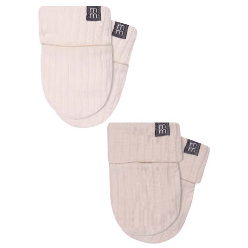 Modern Moments by Gerber Baby Neutral Super Soft Viscose Mittens, Size 0/6 Months