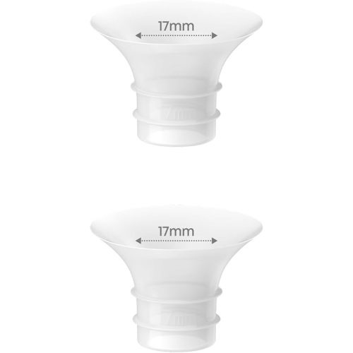 eufy Wearable Breast Pump S2/S2 Pro, 17mm Sizing Inserts (2-Pack)