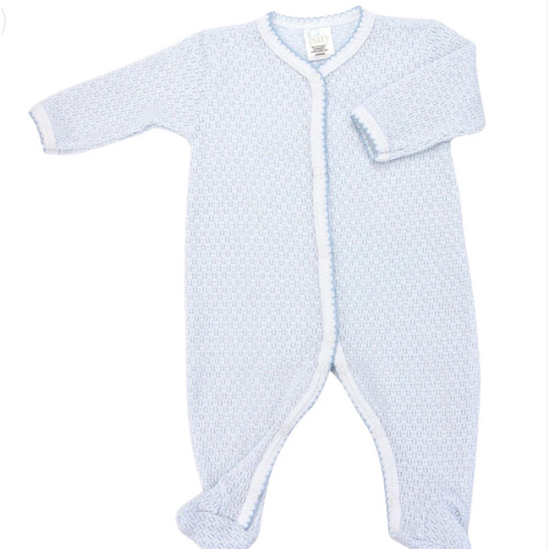 Paty Knit Solid Color Footie - PatyInc