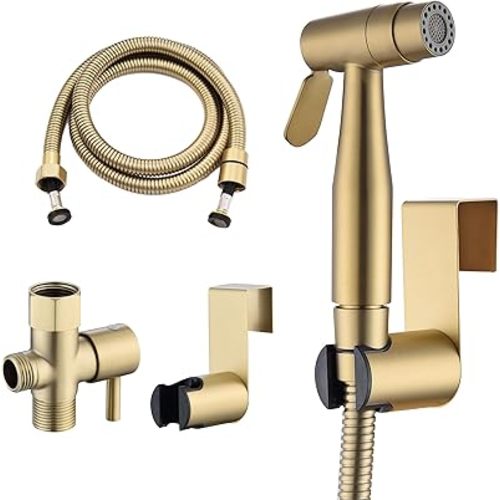 Cloth Diaper Sprayer - Brushed Gold
