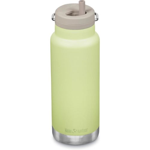 Klean Kanteen 32oz TKWide Insulated Water Bottle with Twist Cap - Shadow Lime