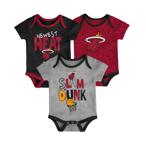Miami HEAT 3 Piece Slam Dunk Creeper Infant Set