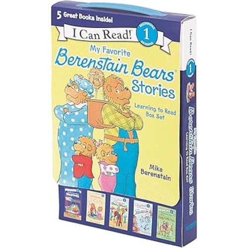 My Favorite Berenstain Bears Stories: Learning to Read Box Set (I Can Read Level 1)