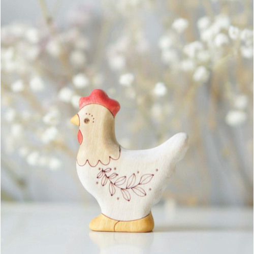 Wooden child’s toy - Wooden Hen
