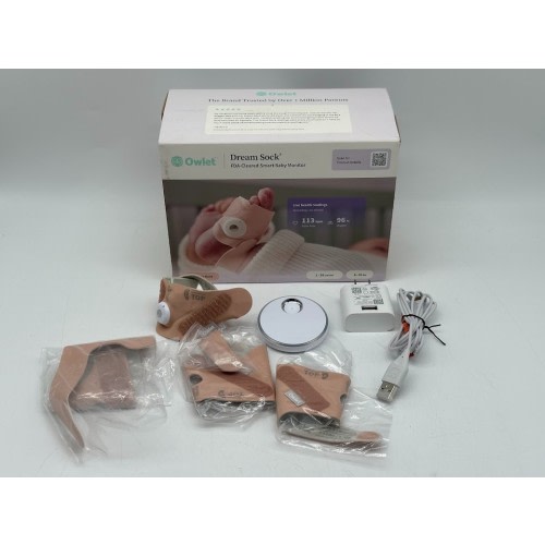 Owlet Dream Sock Baby Monitor - Dusty Rose (BM06N20MCJ)
