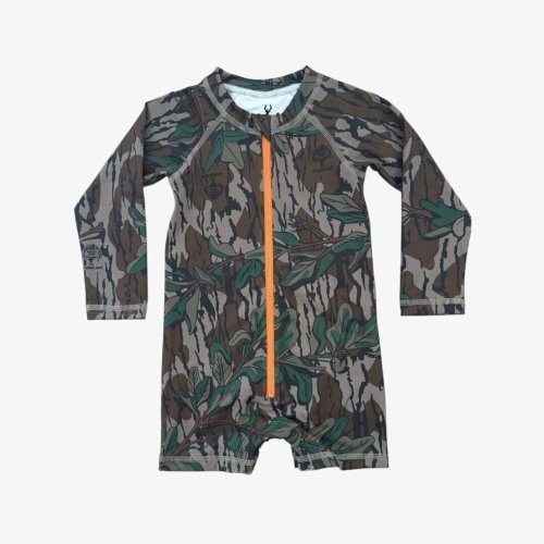huck swimsuit || mossy oak® greenleaf