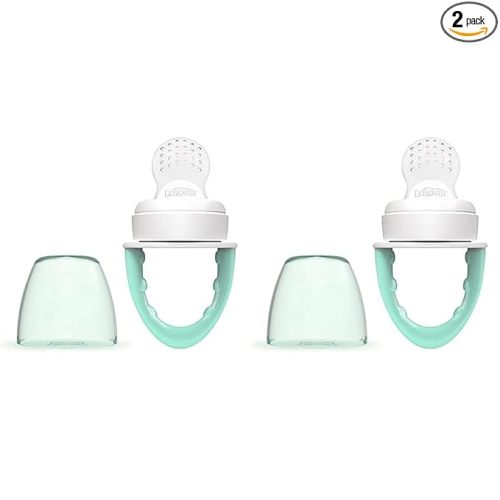 Dr. Brown's Designed to Nourish, Fresh Firsts Silicone Feeder, Mint, One Size (Pack of 2)