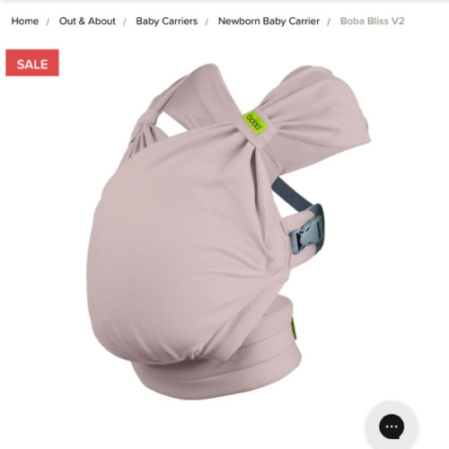 Boba Bliss | Newborn Baby Carrier | Boba