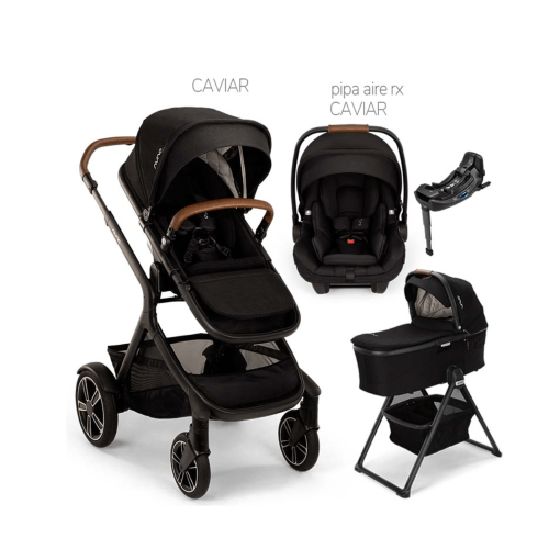 Nuna® DEMI™ Next + PIPA Aire / PIPA RX / PIPA Aire RX + Bassinet + Rider Board Travel System