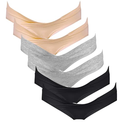 Intimate Portal Cotton Maternity Underwear Under the Bump Pregnancy Postpartum Bikini Panties