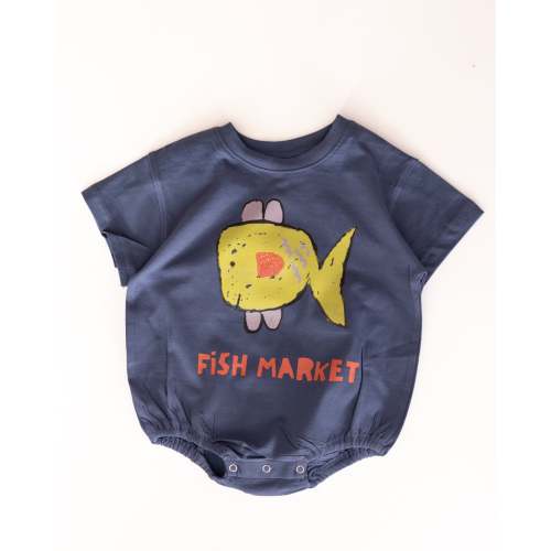 fish romper - pigeon said please – Pigeon said please