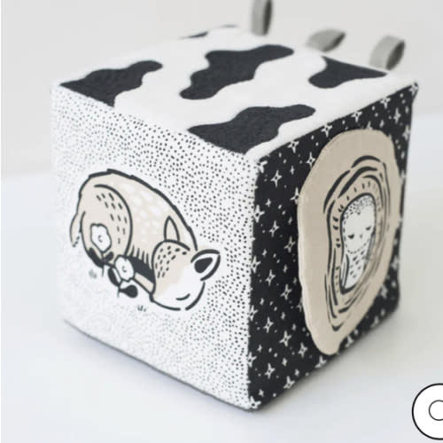 Wee Gallery Soft Block - Baby Animals