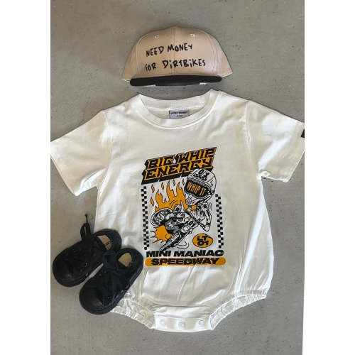 Big Whip Energy Baby Romper