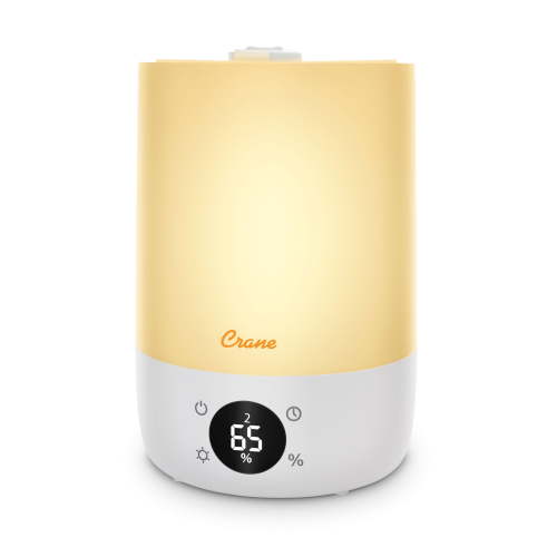 Top Fill Cool Mist Humidifier – 1.2 Gallon with Sleep Support Light & Essential Oil Tray