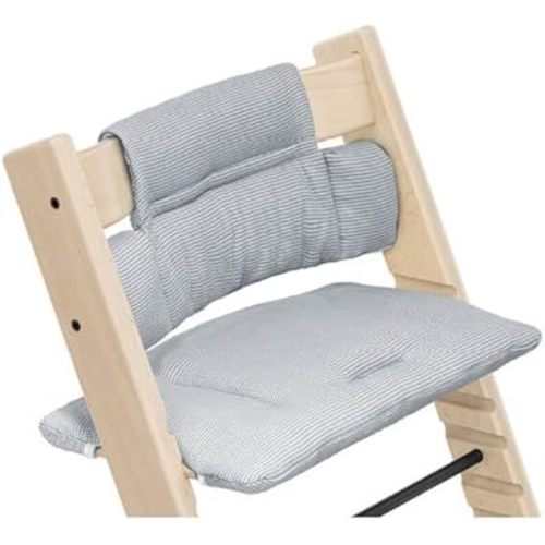 Stokke Tripp Trapp Classic Cushion, Nordic Blue - Pair with Tripp Trapp Chair & High Chair for Support and Comfort - Machine Washable