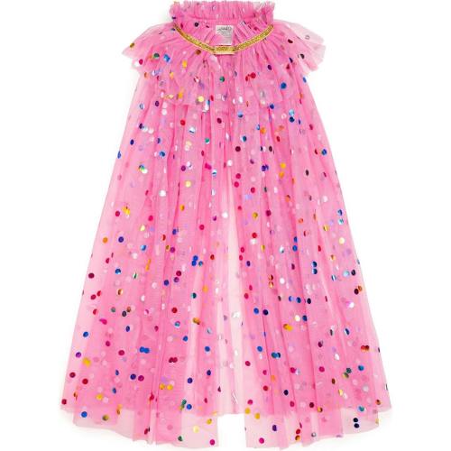 Raspberry Confetti Cape